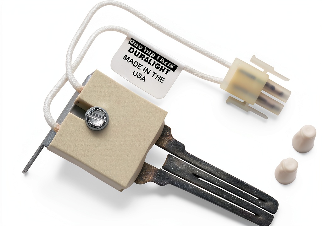 Duralight furnace ignitor with mounting bracket and wire nuts