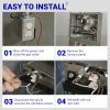 BlueStars Furnace Flame Sensor 52W29 Metal Replacement-7