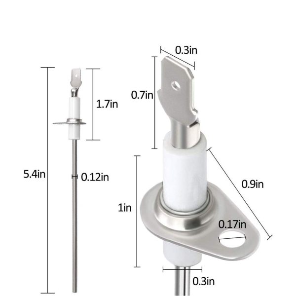 LKJ 52W2901 Furnace Flame Sensor Replacement Easy Install-1