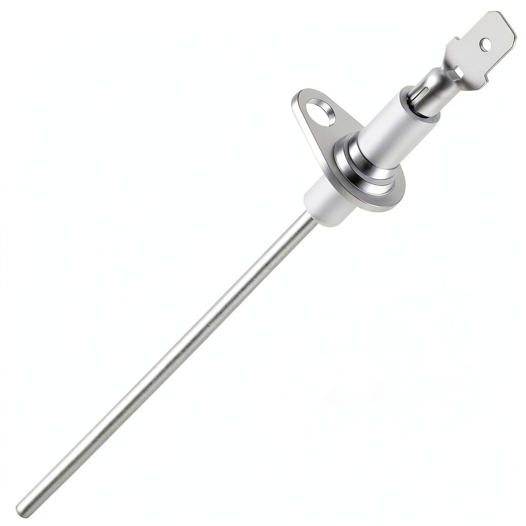 Puxyblue 52W29 flame sensor shown with quick-connect terminal