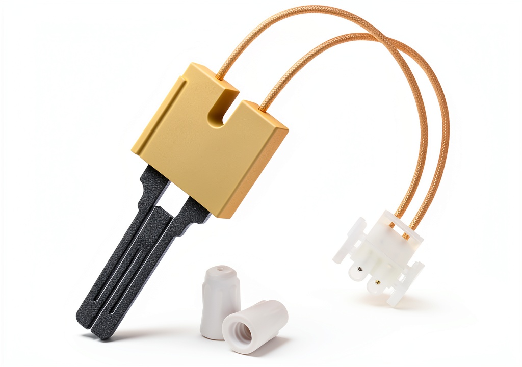 Dreyoo furnace ignitor showing hot surface carbide and ceramic components