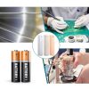 Gisafai 9 Pcs Metal Electrodes Set 1 x 6 x 0.04 Inch 3 Copper Anode 3 Pure Nickel Strip 3 Zinc 99.95% Electrode Strips Plating Kit for Electroplating DIY Plating Experiment Classrooms STEM Experiments-4