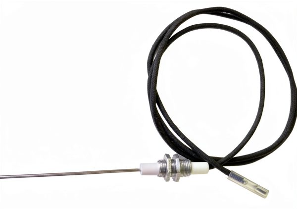 METER STAR M101 Threaded 6.4mm Ceramic Spark Plug with 900mm Wire 2pcs-3