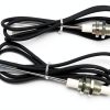 METER STAR M101 Threaded 6.4mm Ceramic Spark Plug with 900mm Wire 2pcs-1