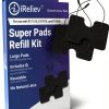 iReliev Wired Super Pads Kit XL 3.5" x 5" Electrode Pads ET-7171-0