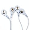 Electrode Lead Wire Adapter 4 Pack – 2mm to 3.5mm Snap, LODMOD Copper-2