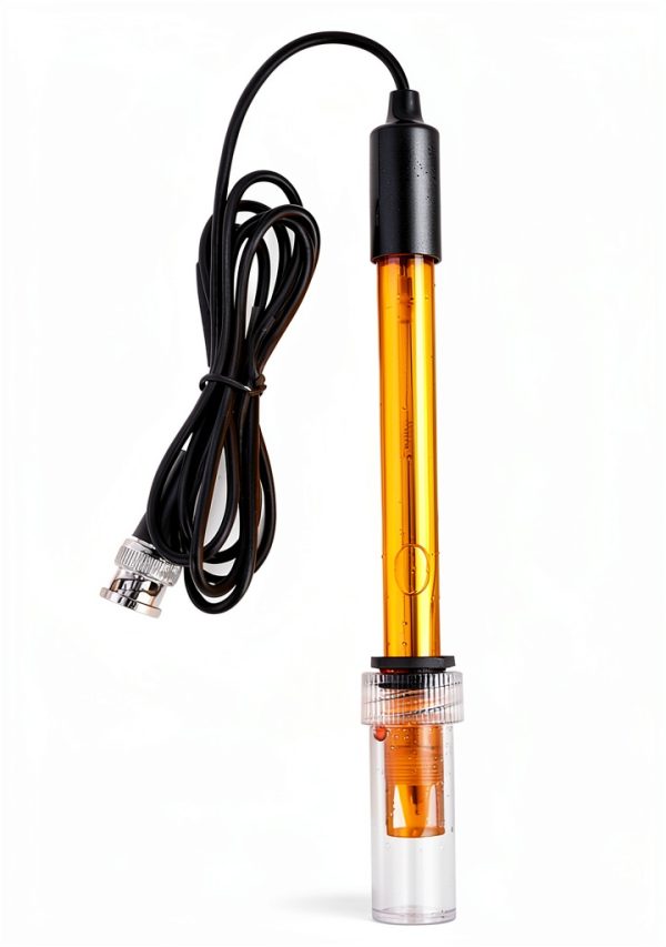 Electrode Probe, 1999mV ORP Replacement Prob, Good Electrical Conductivity, Suitable for ORP Instruments Controllers with BNC Connectors.-0