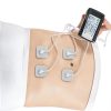 LotFancy TENS Unit Replacement Pads, 40 Pcs 2x2 Snap Electrodes Pads, Reusable Tens Pads for EMS Muscle Stimulator, Using 3.5mm Snap Connector-3