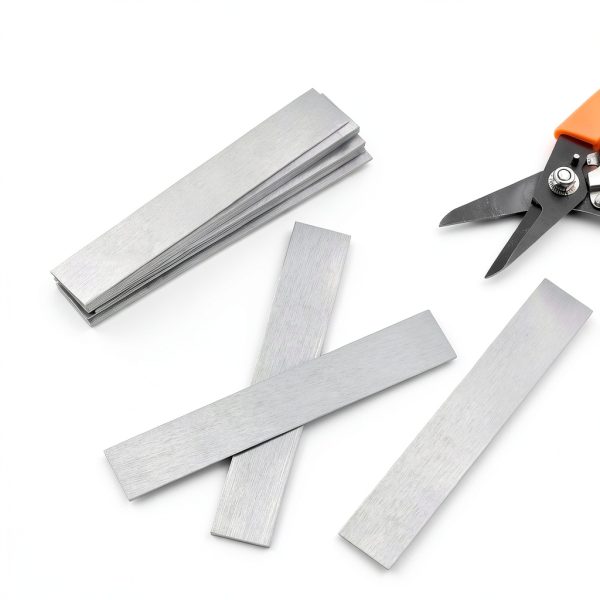 12 Pcs Pure Zinc Anode Sheet, 99.995% Pure Zinc Electrode Strip for-6