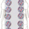TensCare - 1in Cicrular Reusable Electrodes. Perfect for use with TENS, EMS, Micro Current and IFT. Great for Small Locations Such as Hands and Face. 1 Pack of 10 Electrodes-0