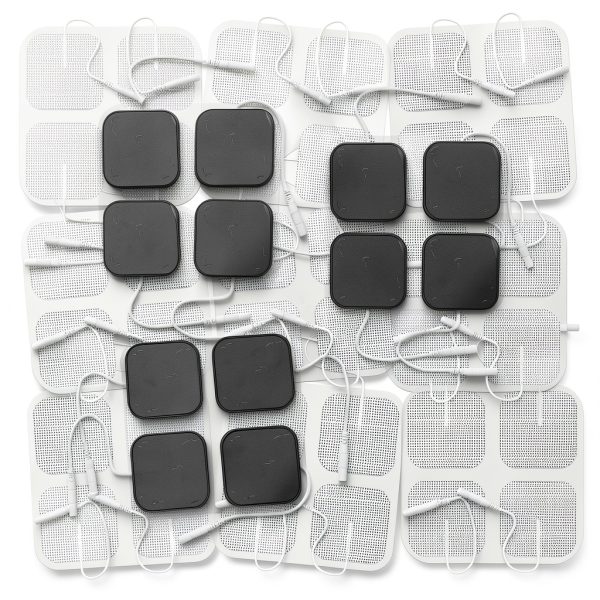 TENS Unit Pads 2"X2" 48 Pcs Replacement Pads Electrode Patches for Electrotherapy-0