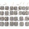 Therapist’s Choice 40 Electrode Pads Per Pack, Medical Grade for TENS and EMS Units Electrodes. 2"x2" Square, White Cloth Topping,100% Satisfaction Guarantee-0