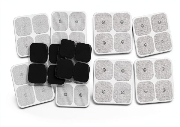 LotFancy TENS Unit Replacement Pads, 40 Pcs 2x2 Snap Electrodes Pads, Reusable Tens Pads for EMS Muscle Stimulator, Using 3.5mm Snap Connector-7