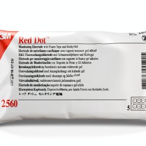 3m Red Dot Monitoring Electrode - Model 2560 - Bag of 50-0