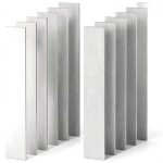 12 Pcs Pure Zinc Anode Sheet, 99.995% Pure Zinc Electrode Strip for-0