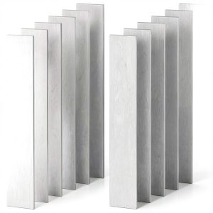 12 Pcs Pure Zinc Anode Sheet, 99.995% Pure Zinc Electrode Strip for-0