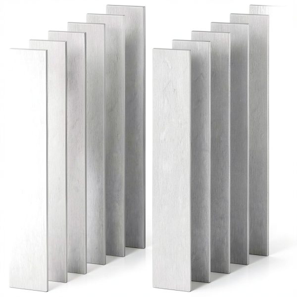 12 Pcs Pure Zinc Anode Sheet, 99.995% Pure Zinc Electrode Strip for-0