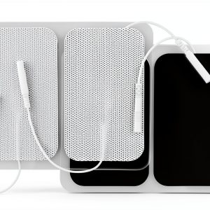 LotFancy TENS Unit Electrode Pads, 40Pcs 2" x 3.5" TENS Unit Replacement Pads, Large Size Reusable Rectangular TENS Pads for Electrotherapy EMS Massager-0