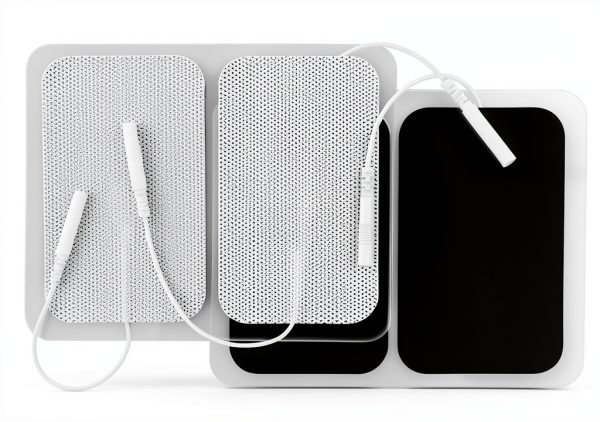 LotFancy TENS Unit Electrode Pads, 40Pcs 2" x 3.5" TENS Unit Replacement Pads, Large Size Reusable Rectangular TENS Pads for Electrotherapy EMS Massager-0